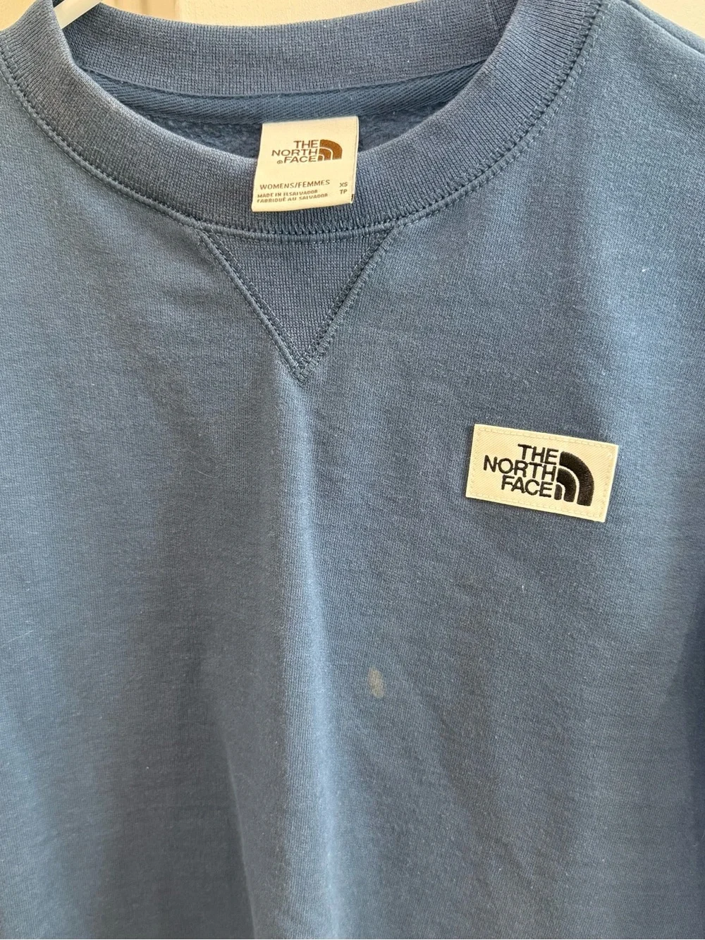 The North Face Women’s Crewneck Sweatshirt-Navy Blue, XS